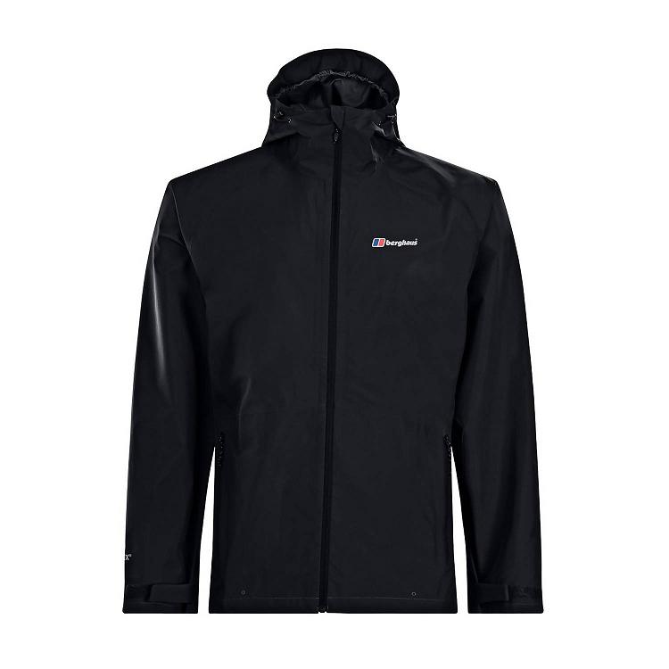 Pánska Nepremokavá Bunda Berghaus Gore Tex Paclite 2.0 Čierne Slovensko 6740KLXFU